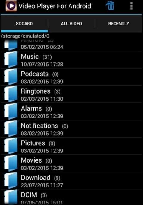 Video Player 2 تصوير الشاشة