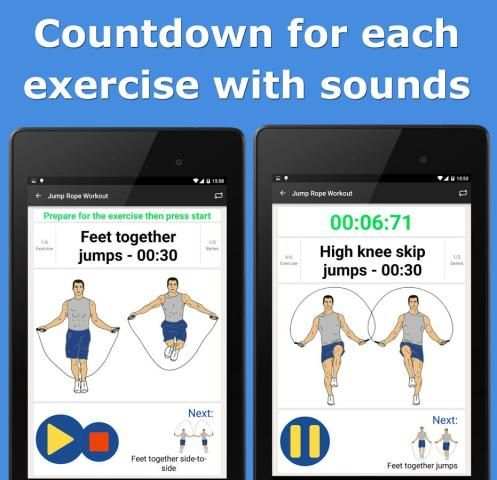 Jump the Rope Workout 6 تصوير الشاشة