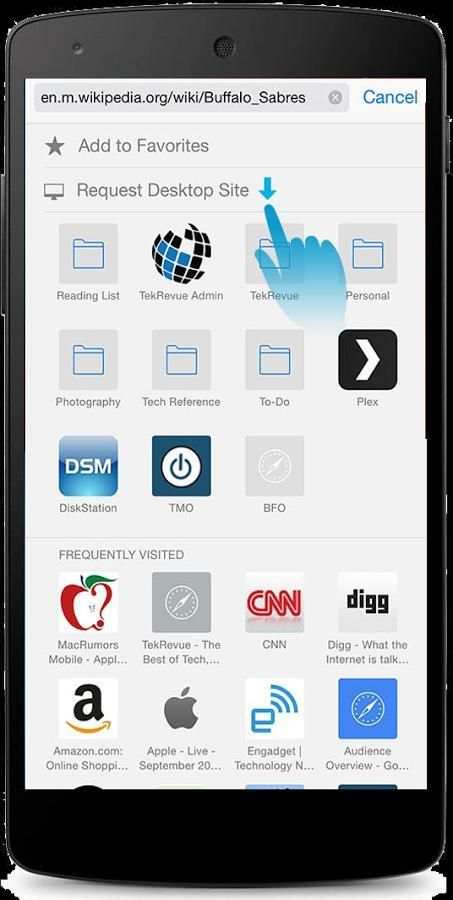 Browser For Android скриншот 3