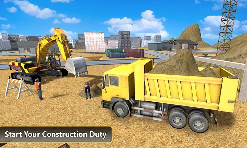 Heavy Excavator Dump Truck 3D screenshot 21