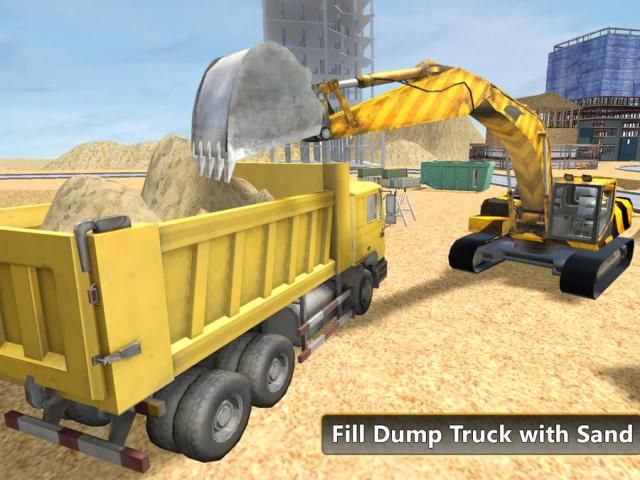 Heavy Excavator Dump Truck 3D screenshot 5