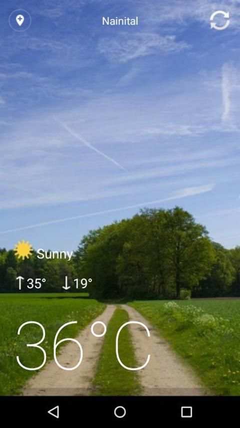 Eweather Forecast 5 تصوير الشاشة