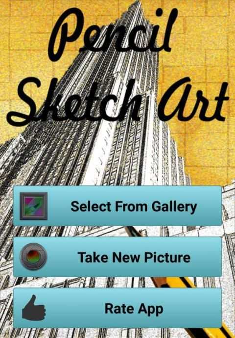 Pencil Sketch Art 5 تصوير الشاشة