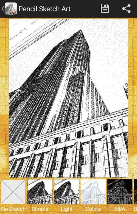 Pencil Sketch Art 2 تصوير الشاشة
