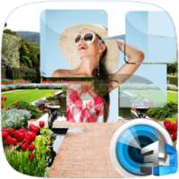 3D Garden Photo Frame