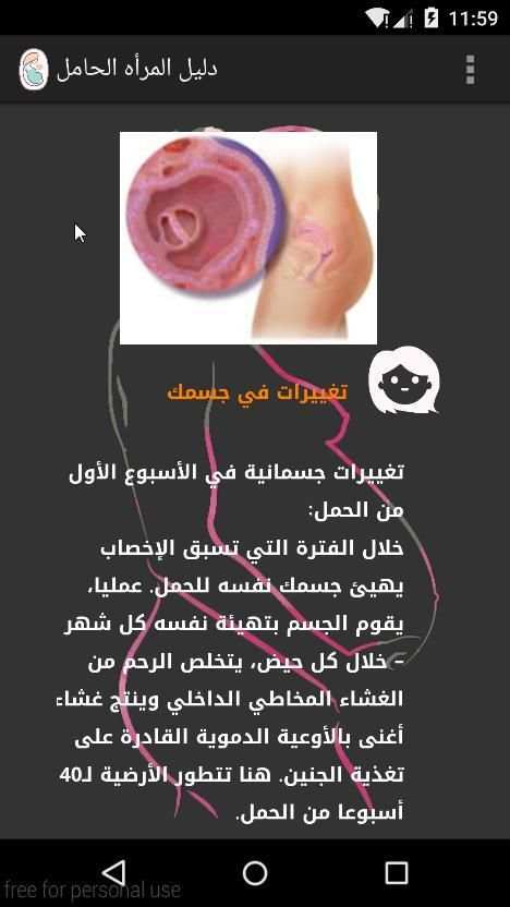 دليلك للحمل screenshot 2