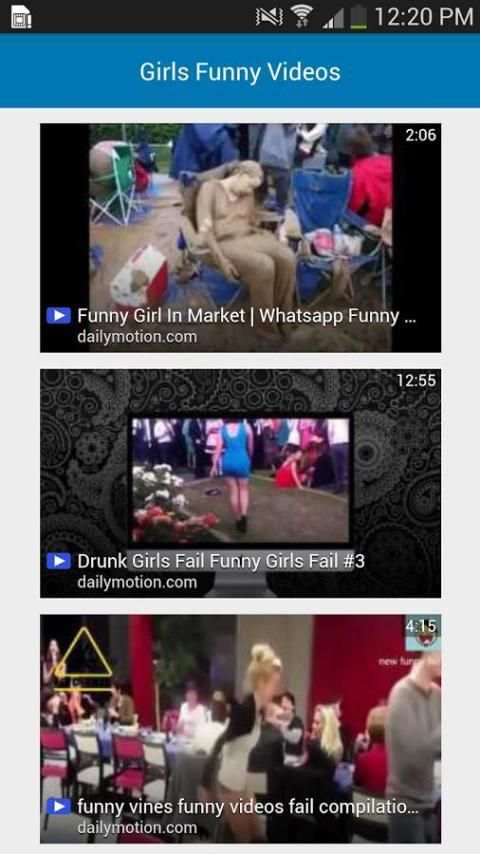 Girls Funny Videos screenshot 2
