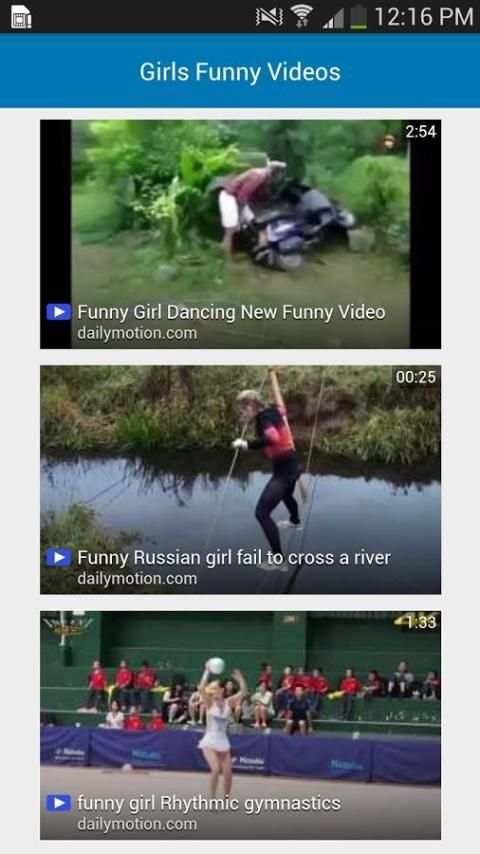 Girls Funny Videos screenshot 1