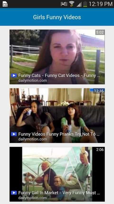 Girls Funny Videos screenshot 4