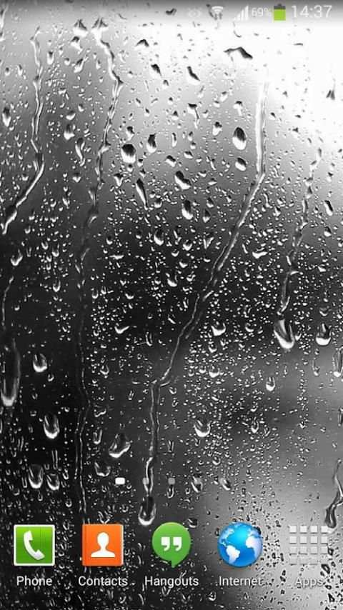 Raindrops Live Wallpaper HD 8 screenshot 3