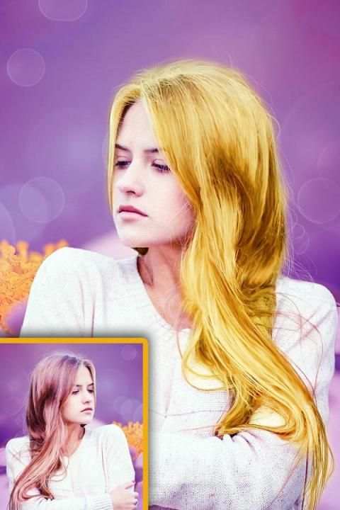 Hair Color Changer screenshot 1