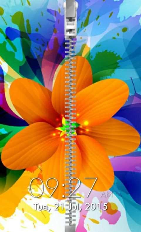 Rainbow Flower Zipper Unlock 4 تصوير الشاشة