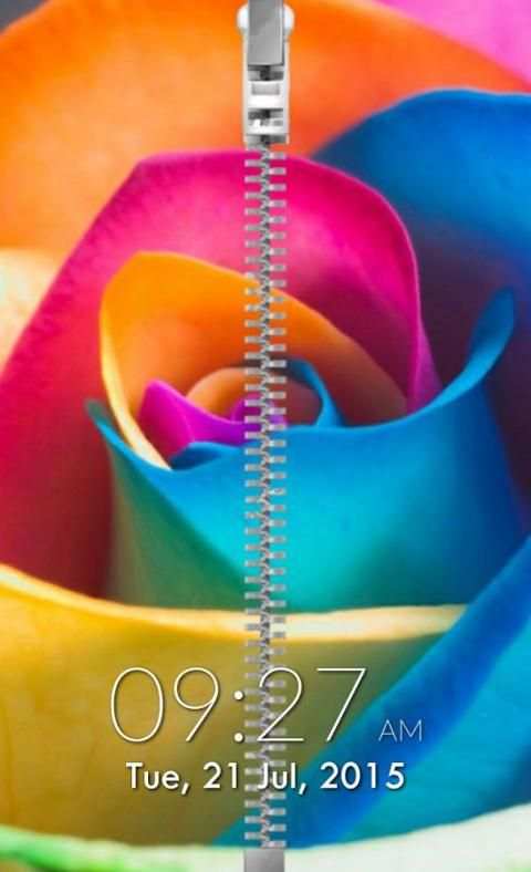 Rainbow Flower Zipper Unlock 10 تصوير الشاشة