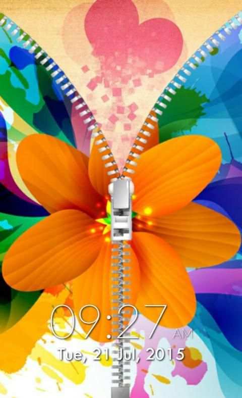 Rainbow Flower Zipper Unlock 3 تصوير الشاشة