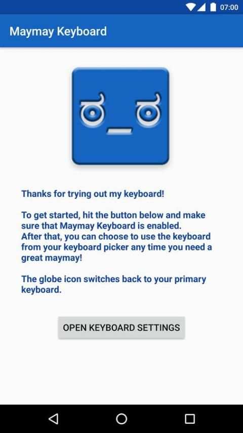Maymay Keyboard скриншот 1