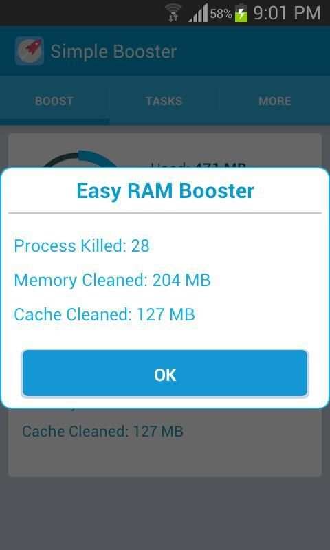 Mobile speed Up - Free Booster स्क्रीनशॉट 1