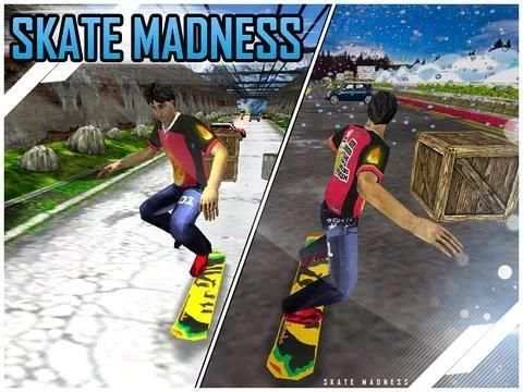 Skate Madness - Free Racing स्क्रीनशॉट 1