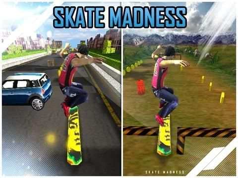 Skate Madness - Free Racing स्क्रीनशॉट 2