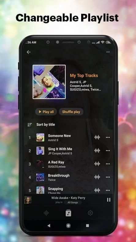 Music Player - Audio Player स्क्रीनशॉट 3