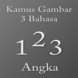 Kamus Gambar Angka 3 Bahasa icon