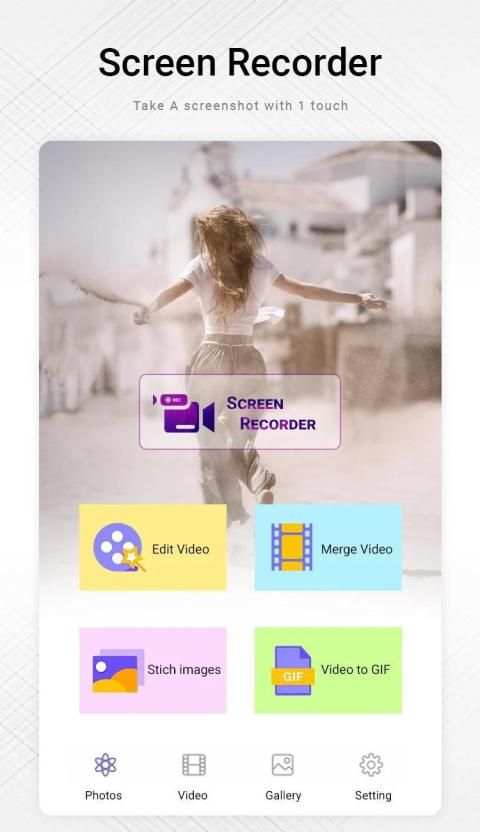 Screen Recorder For Game, Video Call, Online Video 6 تصوير الشاشة