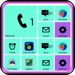 Launcher Tema Versiyon: Lumia icon