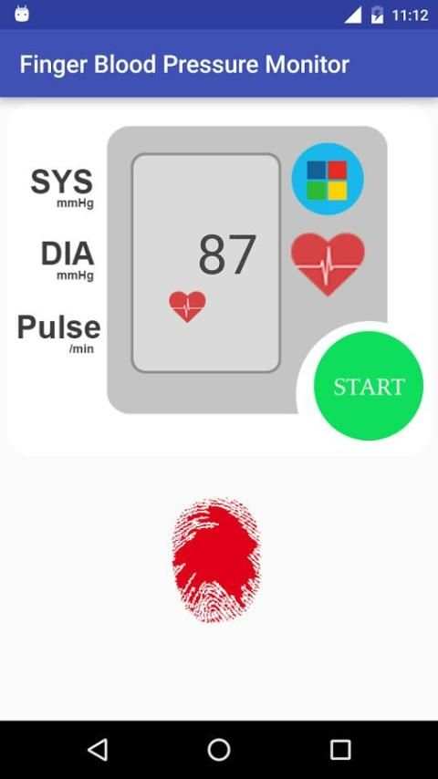 Finger Blood Pressure Monitor स्क्रीनशॉट 5