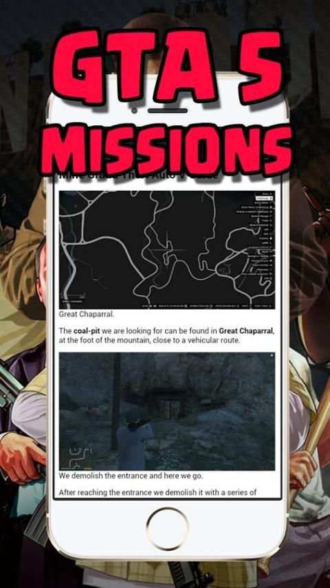 Missions for GTA 5 Codes screenshot 2