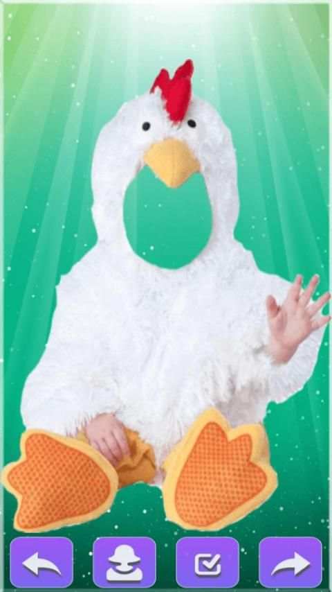 Baby Girl Photo Suit 1 تصوير الشاشة