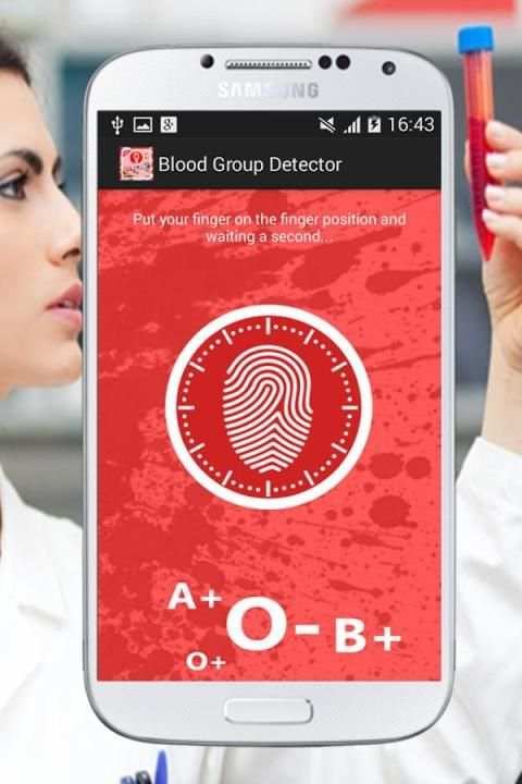 Blood Group Scanner Prank 5 تصوير الشاشة