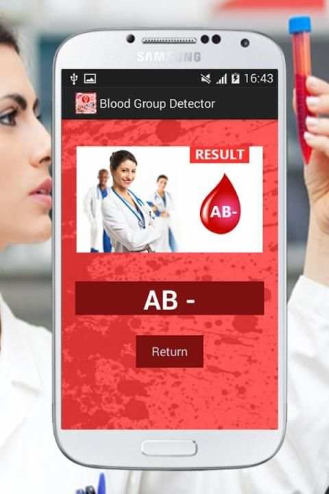 Blood Group Scanner Prank 3 تصوير الشاشة