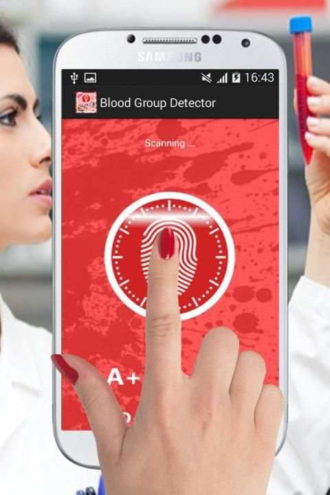 Blood Group Scanner Prank 4 تصوير الشاشة