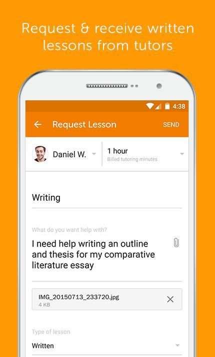 Chegg Tutors: Online Tutoring screenshot 1