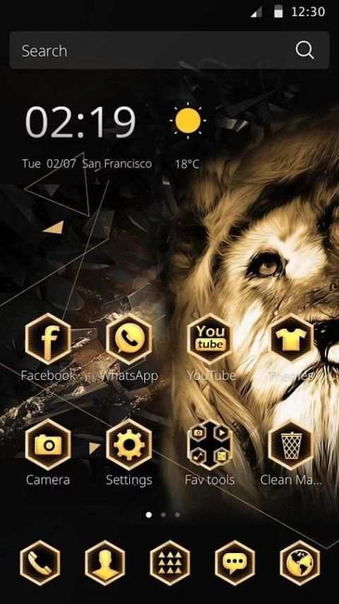 Keren singa Tema screenshot 3