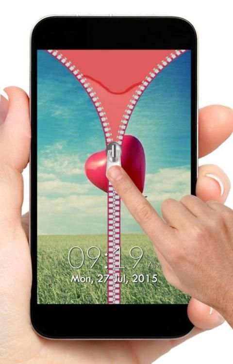 Love Zipper Screen Lock 8 تصوير الشاشة