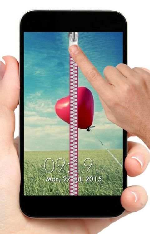 Love Zipper Screen Lock 9 تصوير الشاشة