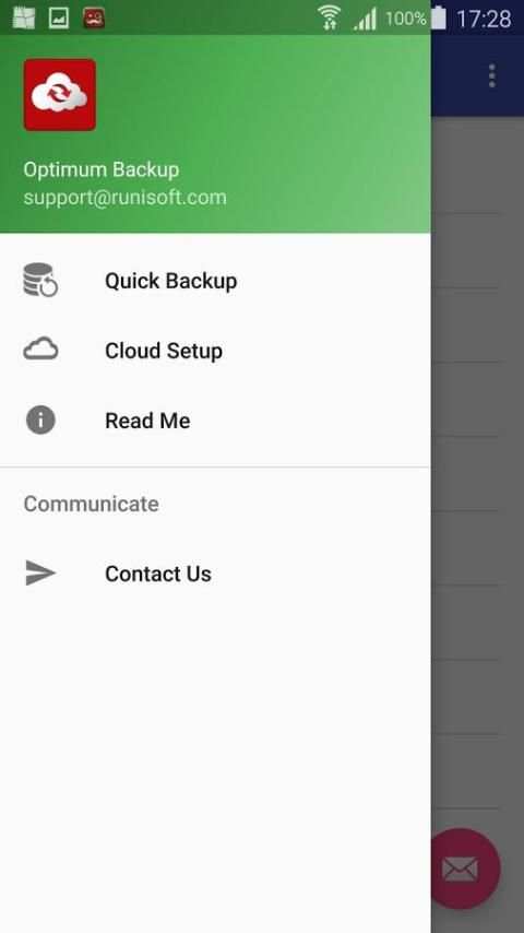 Optimum Backup by Runisoft स्क्रीनशॉट 1