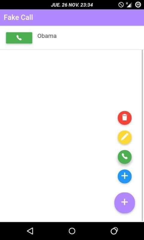 Fake Call скриншот 3