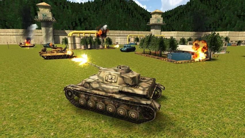 World War Tank Battle 3D screenshot 9