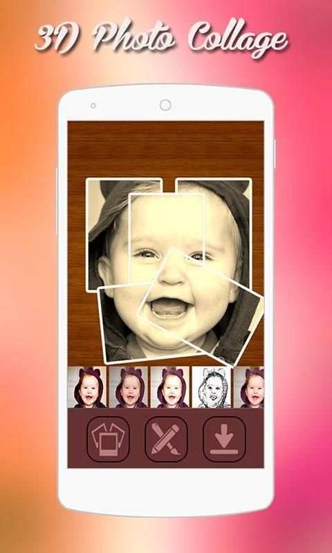 3D Photo Collage Effects screenshot 3