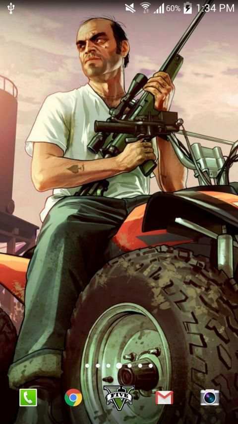 GTA Grand Theft Auto V Launcher Theme HD screenshot 2