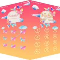 Applock Theme Color Butterfly