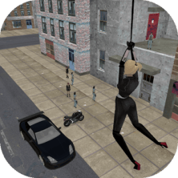 Super Girl Rope Hero иконка