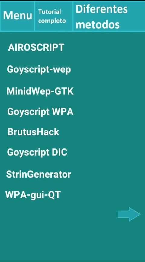 Descifrar wifi, con wifislax screenshot 2