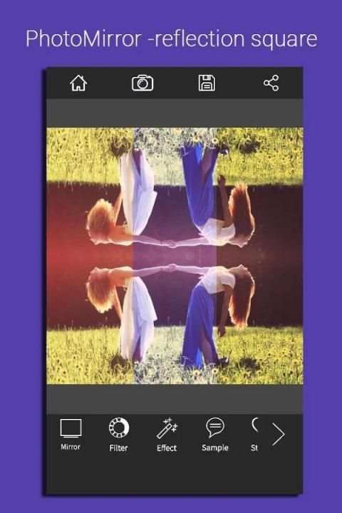 PhotoMirror -reflection square 4 تصوير الشاشة