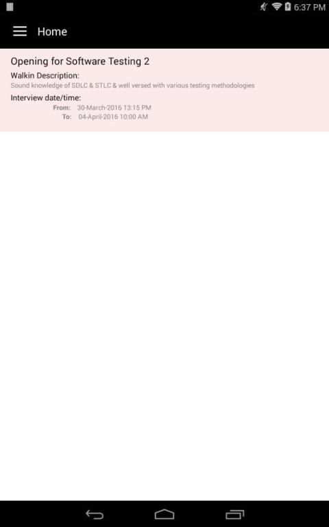 Velocity Interview App screenshot 5