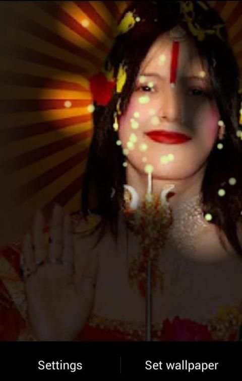 Radhe Maa Fireflies LWP स्क्रीनशॉट 4