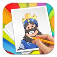 How To Draw Clash Royale on 9Apps