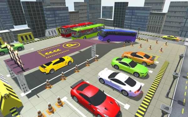 Modern Bus Game Simulator 2020 Luxury Bus Parking screenshot 2