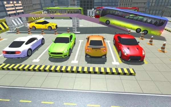 Modern Bus Game Simulator 2020 Luxury Bus Parking screenshot 1